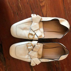 Chloe Cream Color Loafers